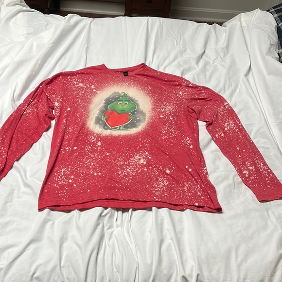 Tultex Other - Baby Grinch Full Heart XL Long Sleeve Shirt